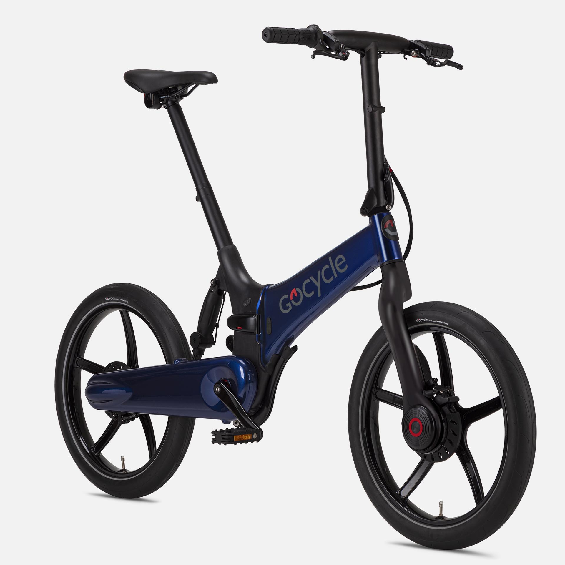 2022_Gocycle G4 blue 02_webstore Gocycle G4 blue angled view