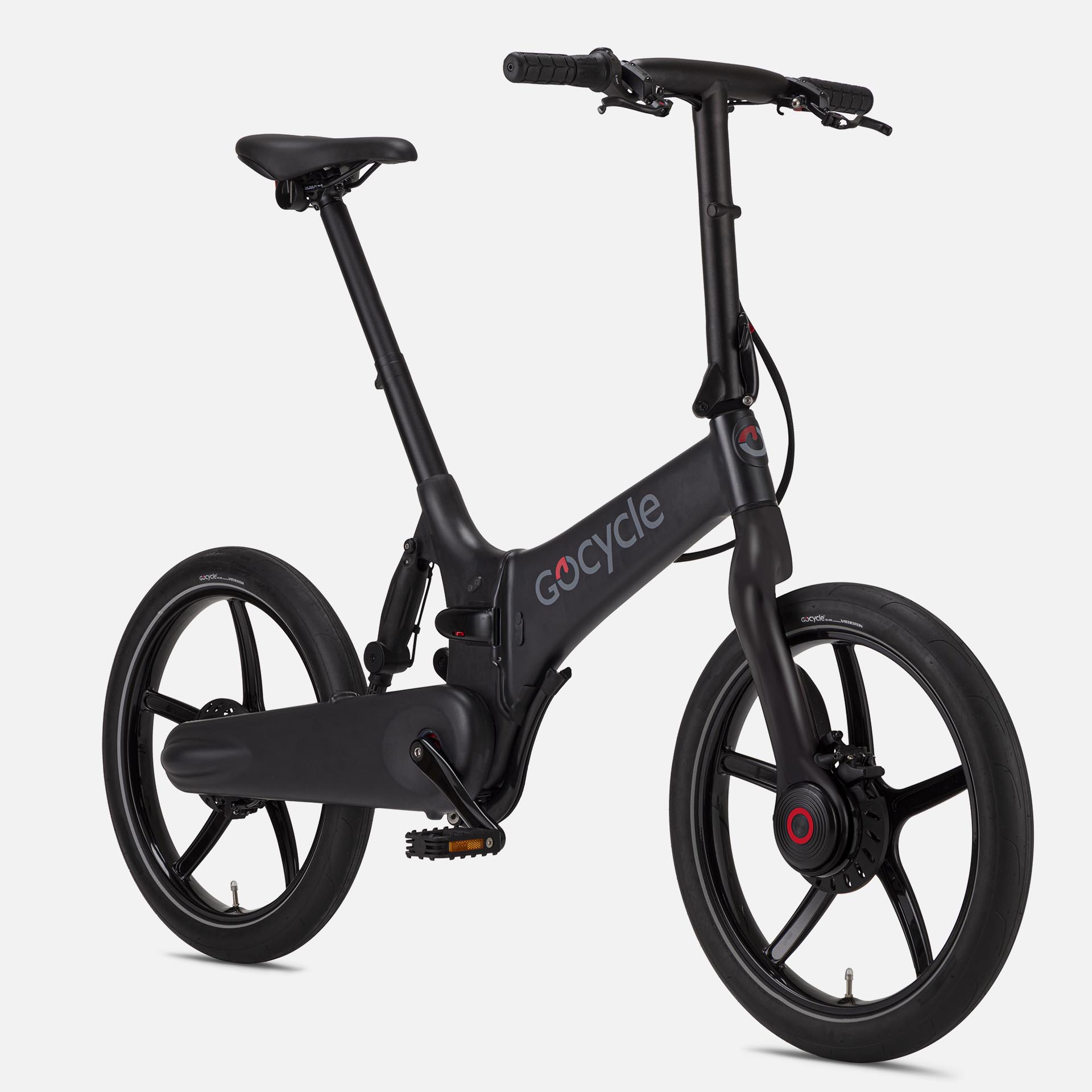 2022_Gocycle G4 matte black 02_webstore Gocycle G4 matte black angled view