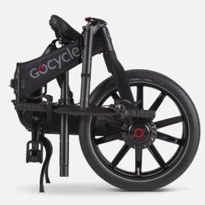 Gocycle G4 matte black folded
