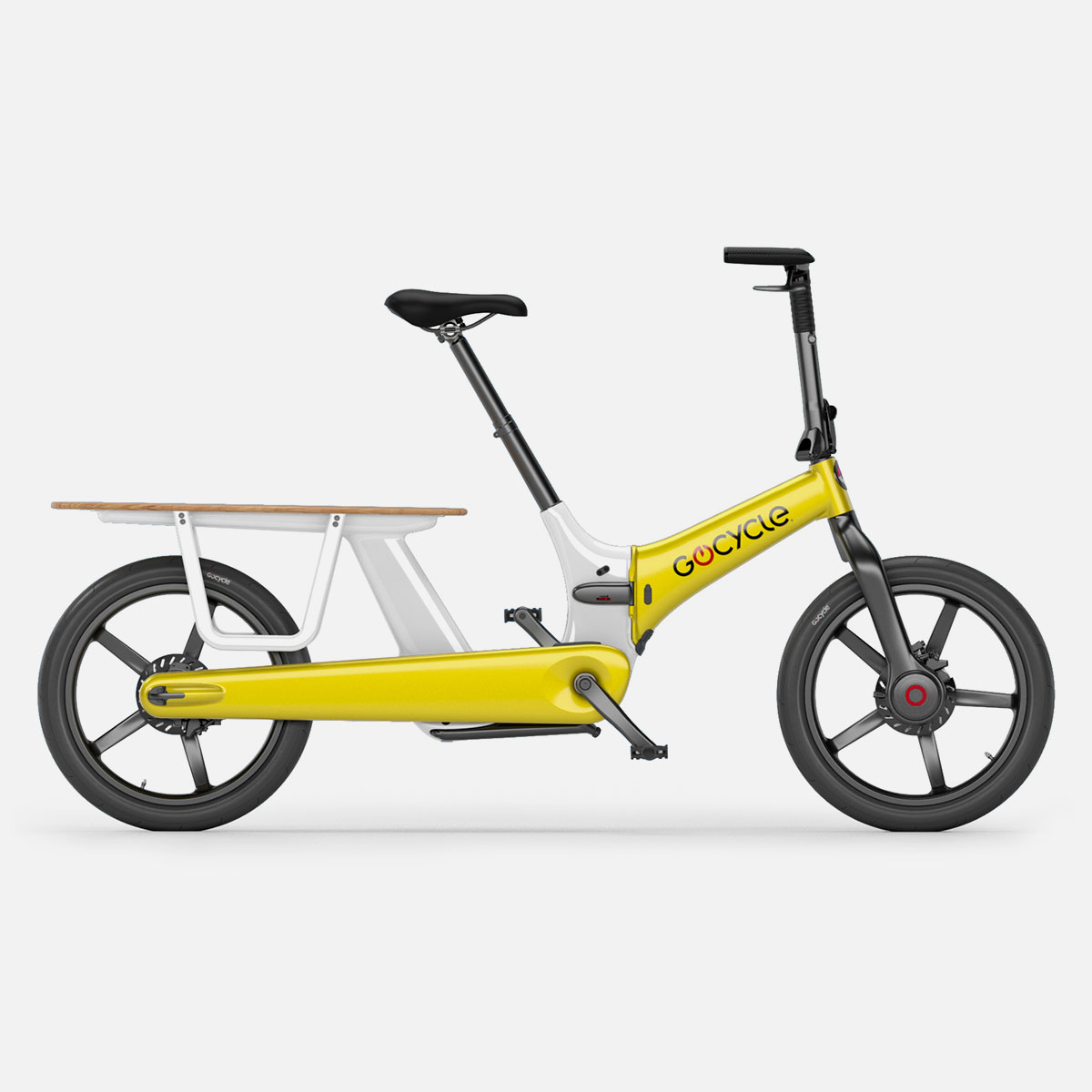 CX+Yellow Gocycle CX+ Yellow White family ebike