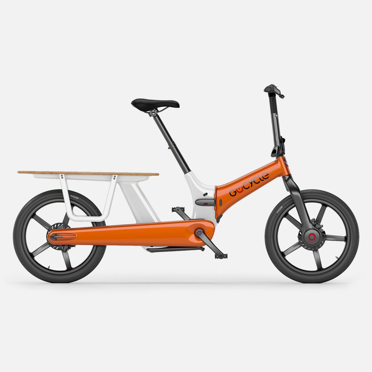 CXiOrange Gocycle CXi Orange White family ebike