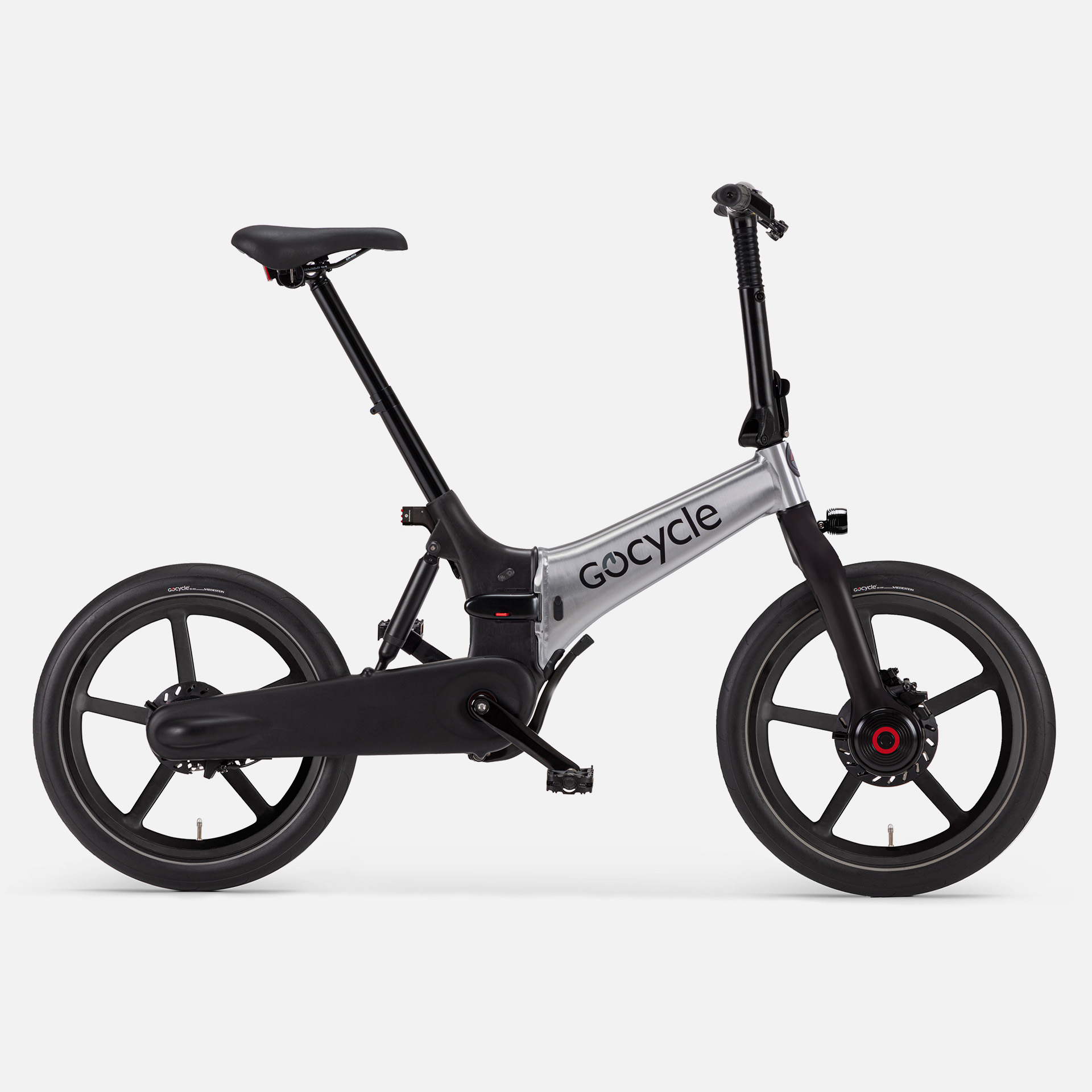 G4i+ Silver Black_webstore G4i+ Brushed Aluminium Matte Black special edition Gocycle