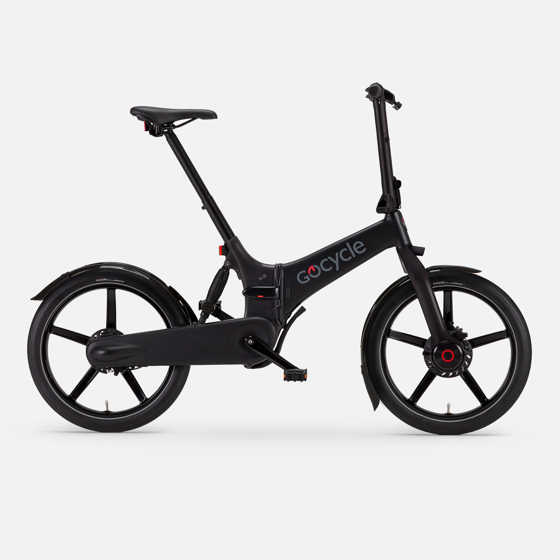 Gocycle G4 matte black MK3_Webstore Gocycle G4 matte black side view